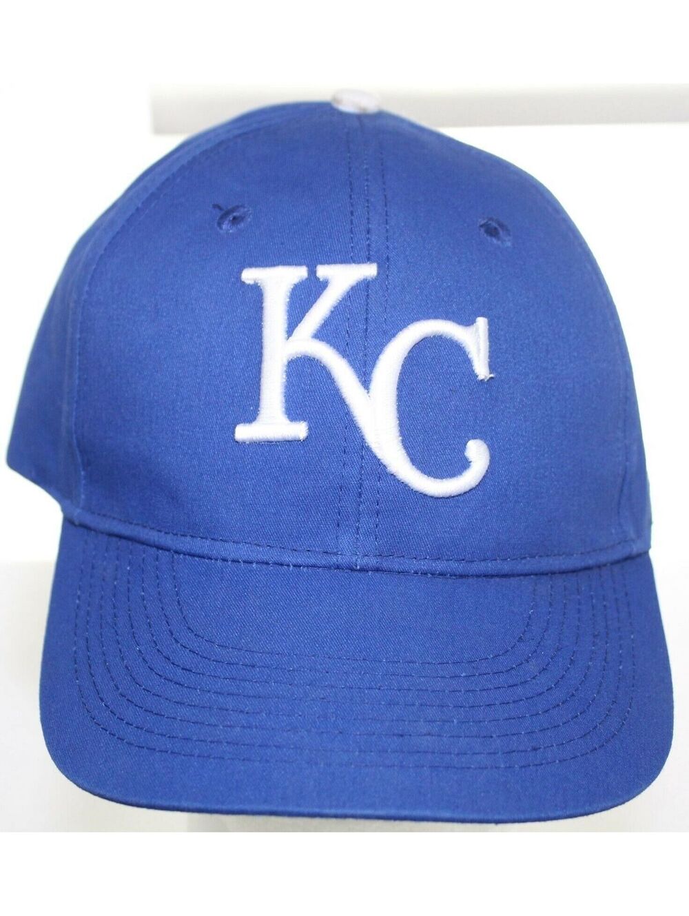 Kansas City Royals MLB Baseball Hat - OC Sports Strapback Cap Blue w/ 3D Logo